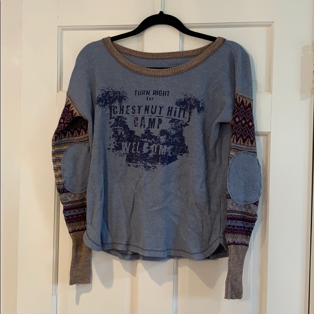 We The Free Chestnut Hill Camp Waffle Shirt